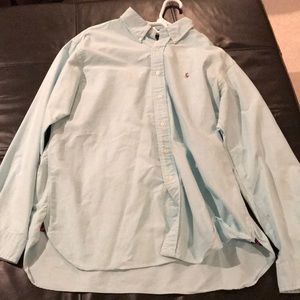 Ralph Lauren men’s dress shirt XL blue